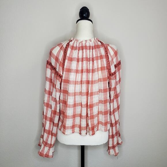 Free People Honey Grove Blouse Small - Picture 3 of 9